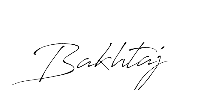 Bakhtaj stylish signature style. Best Handwritten Sign (Antro_Vectra) for my name. Handwritten Signature Collection Ideas for my name Bakhtaj. Bakhtaj signature style 6 images and pictures png