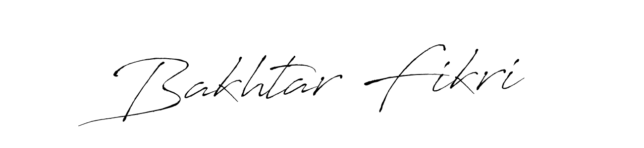 Antro_Vectra is a professional signature style that is perfect for those who want to add a touch of class to their signature. It is also a great choice for those who want to make their signature more unique. Get Bakhtar Fikri name to fancy signature for free. Bakhtar Fikri signature style 6 images and pictures png