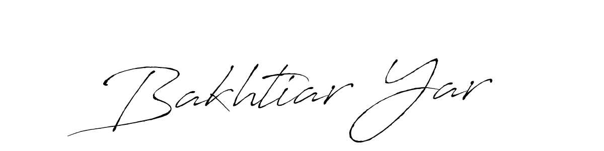 Make a beautiful signature design for name Bakhtiar Yar. With this signature (Antro_Vectra) style, you can create a handwritten signature for free. Bakhtiar Yar signature style 6 images and pictures png