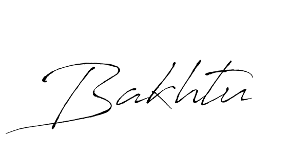 Create a beautiful signature design for name Bakhtu. With this signature (Antro_Vectra) fonts, you can make a handwritten signature for free. Bakhtu signature style 6 images and pictures png