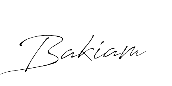 Make a beautiful signature design for name Bakiam. Use this online signature maker to create a handwritten signature for free. Bakiam signature style 6 images and pictures png