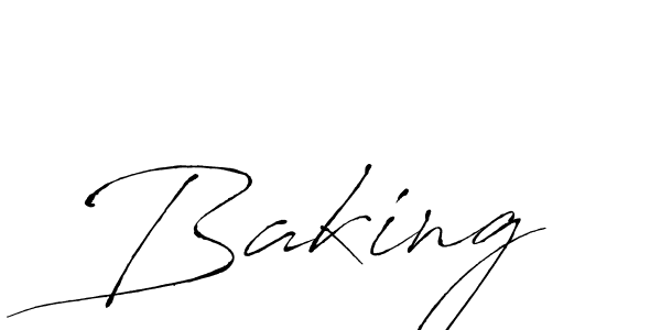 Also we have Baking name is the best signature style. Create professional handwritten signature collection using Antro_Vectra autograph style. Baking signature style 6 images and pictures png