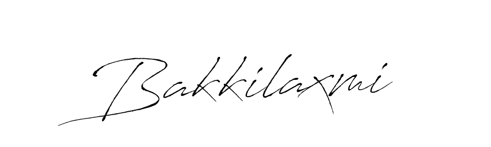 Also we have Bakkilaxmi name is the best signature style. Create professional handwritten signature collection using Antro_Vectra autograph style. Bakkilaxmi signature style 6 images and pictures png