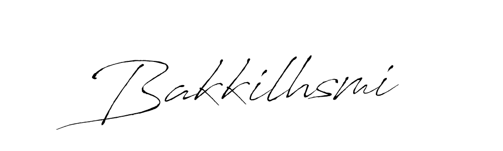 This is the best signature style for the Bakkilhsmi name. Also you like these signature font (Antro_Vectra). Mix name signature. Bakkilhsmi signature style 6 images and pictures png