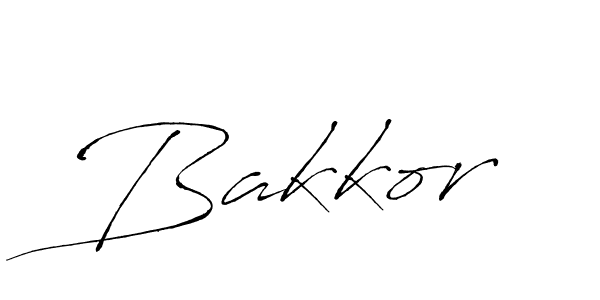 Make a beautiful signature design for name Bakkor. With this signature (Antro_Vectra) style, you can create a handwritten signature for free. Bakkor signature style 6 images and pictures png