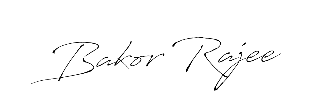 Also we have Bakor Rajee name is the best signature style. Create professional handwritten signature collection using Antro_Vectra autograph style. Bakor Rajee signature style 6 images and pictures png