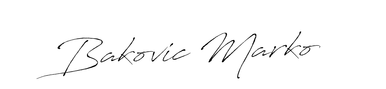 Similarly Antro_Vectra is the best handwritten signature design. Signature creator online .You can use it as an online autograph creator for name Bakovic Marko. Bakovic Marko signature style 6 images and pictures png