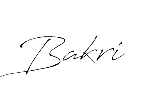 You should practise on your own different ways (Antro_Vectra) to write your name (Bakri) in signature. don't let someone else do it for you. Bakri signature style 6 images and pictures png