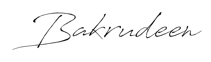 Master the art of signing with Bakrudeen written in fluent Antro_Vectra script. A great template to practice and refine your handwriting. Bakrudeen signature style 6 images and pictures png