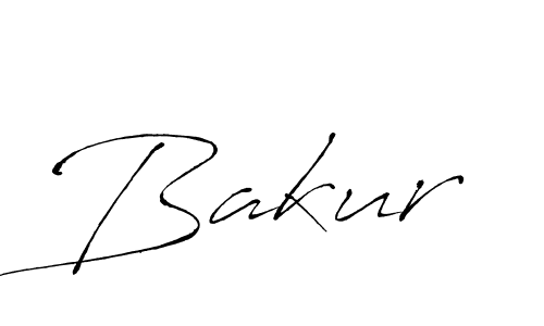 Create a beautiful signature design for name Bakur. With this signature (Antro_Vectra) fonts, you can make a handwritten signature for free. Bakur signature style 6 images and pictures png