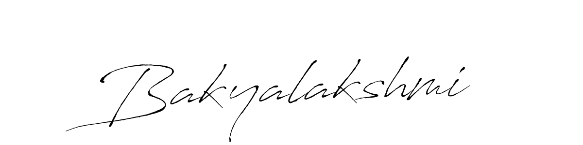 if you are searching for the best signature style for your name Bakyalakshmi. so please give up your signature search. here we have designed multiple signature styles  using Antro_Vectra. Bakyalakshmi signature style 6 images and pictures png