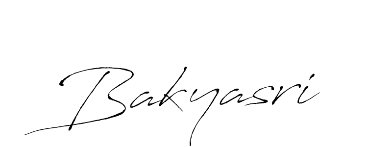 How to Draw Bakyasri signature style? Antro_Vectra is a latest design signature styles for name Bakyasri. Bakyasri signature style 6 images and pictures png