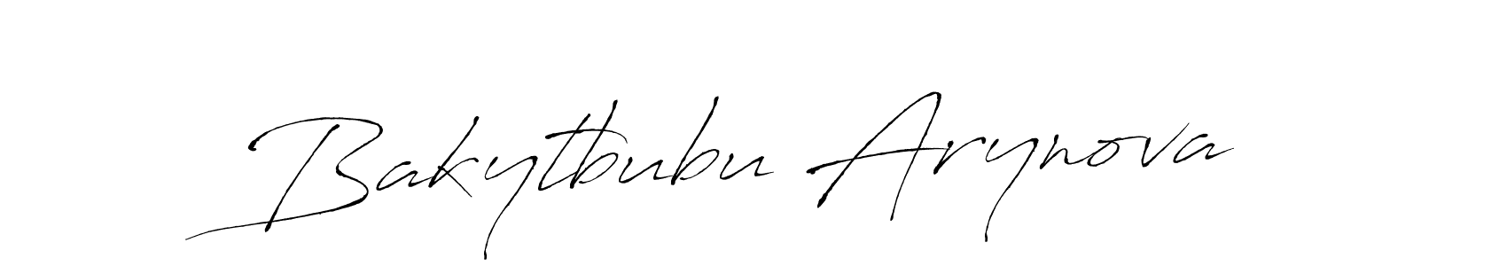 Also You can easily find your signature by using the search form. We will create Bakytbubu Arynova name handwritten signature images for you free of cost using Antro_Vectra sign style. Bakytbubu Arynova signature style 6 images and pictures png