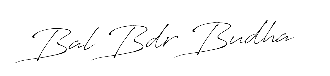 Design your own signature with our free online signature maker. With this signature software, you can create a handwritten (Antro_Vectra) signature for name Bal Bdr Budha. Bal Bdr Budha signature style 6 images and pictures png