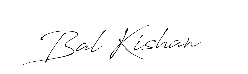 Also we have Bal Kishan name is the best signature style. Create professional handwritten signature collection using Antro_Vectra autograph style. Bal Kishan signature style 6 images and pictures png