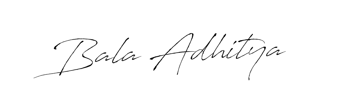 This is the best signature style for the Bala Adhitya name. Also you like these signature font (Antro_Vectra). Mix name signature. Bala Adhitya signature style 6 images and pictures png