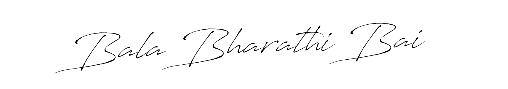 Bala Bharathi Bai stylish signature style. Best Handwritten Sign (Antro_Vectra) for my name. Handwritten Signature Collection Ideas for my name Bala Bharathi Bai. Bala Bharathi Bai signature style 6 images and pictures png