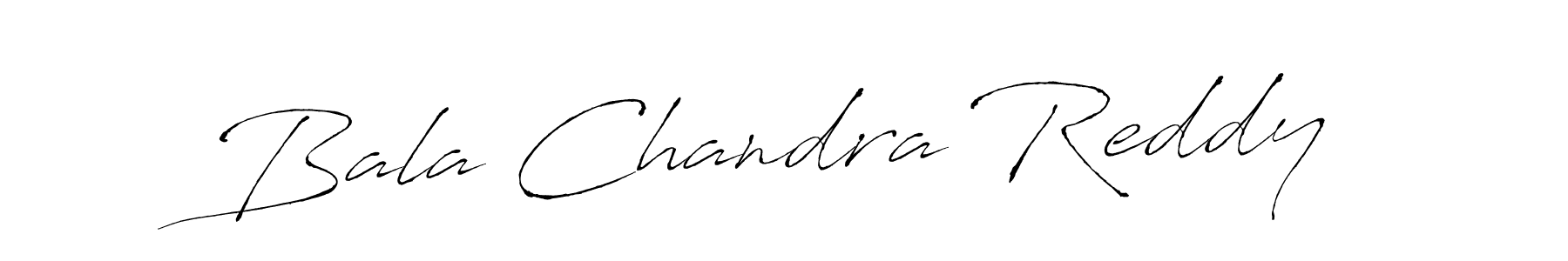 Make a beautiful signature design for name Bala Chandra Reddy. With this signature (Antro_Vectra) style, you can create a handwritten signature for free. Bala Chandra Reddy signature style 6 images and pictures png