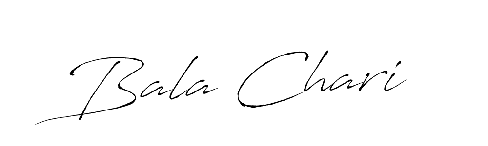 The best way (Antro_Vectra) to make a short signature is to pick only two or three words in your name. The name Bala Chari include a total of six letters. For converting this name. Bala Chari signature style 6 images and pictures png