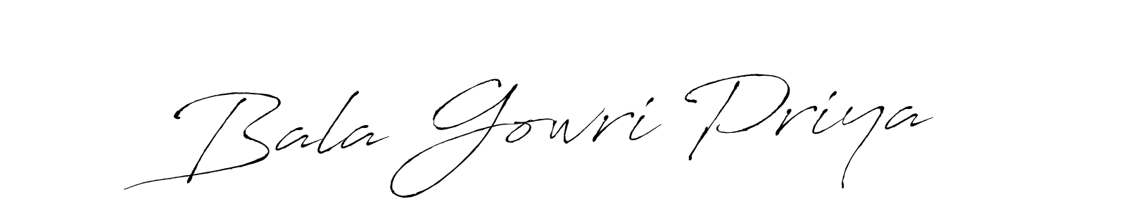 Make a short Bala Gowri Priya signature style. Manage your documents anywhere anytime using Antro_Vectra. Create and add eSignatures, submit forms, share and send files easily. Bala Gowri Priya signature style 6 images and pictures png