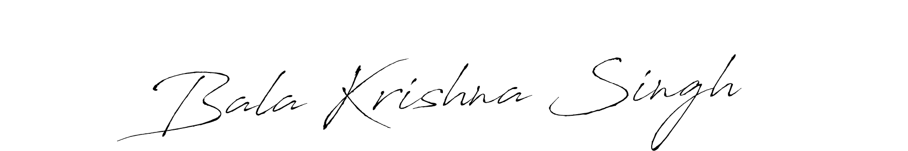 It looks lik you need a new signature style for name Bala Krishna Singh. Design unique handwritten (Antro_Vectra) signature with our free signature maker in just a few clicks. Bala Krishna Singh signature style 6 images and pictures png