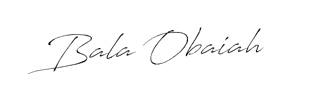 How to make Bala Obaiah signature? Antro_Vectra is a professional autograph style. Create handwritten signature for Bala Obaiah name. Bala Obaiah signature style 6 images and pictures png