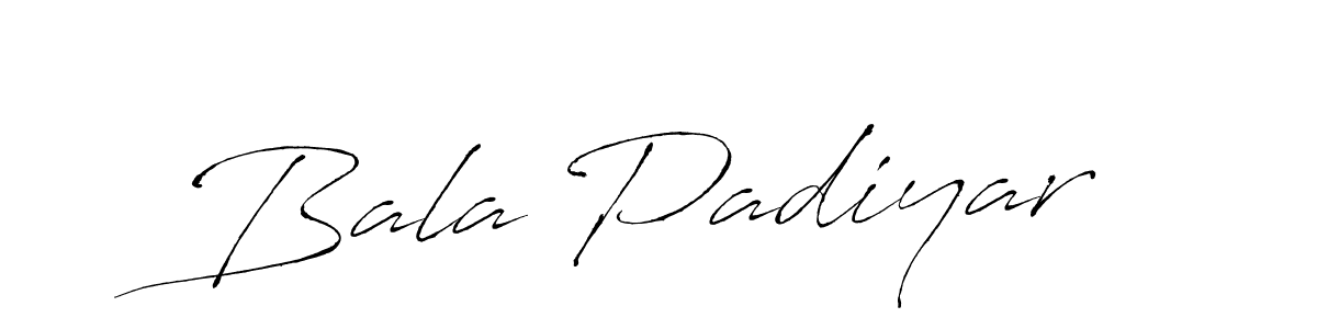 How to make Bala Padiyar signature? Antro_Vectra is a professional autograph style. Create handwritten signature for Bala Padiyar name. Bala Padiyar signature style 6 images and pictures png