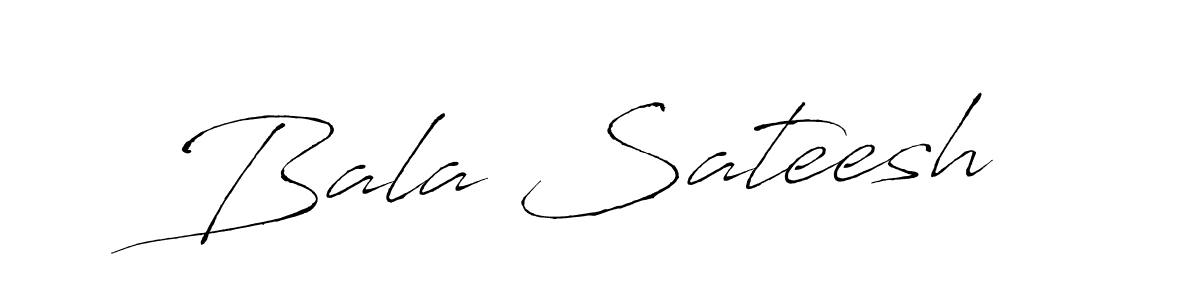 Also we have Bala Sateesh name is the best signature style. Create professional handwritten signature collection using Antro_Vectra autograph style. Bala Sateesh signature style 6 images and pictures png