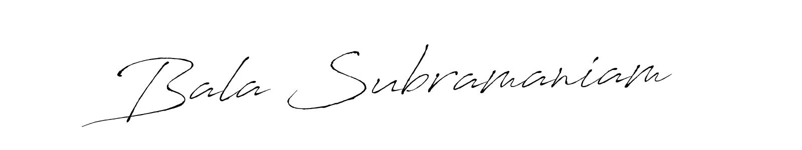 You should practise on your own different ways (Antro_Vectra) to write your name (Bala Subramaniam) in signature. don't let someone else do it for you. Bala Subramaniam signature style 6 images and pictures png