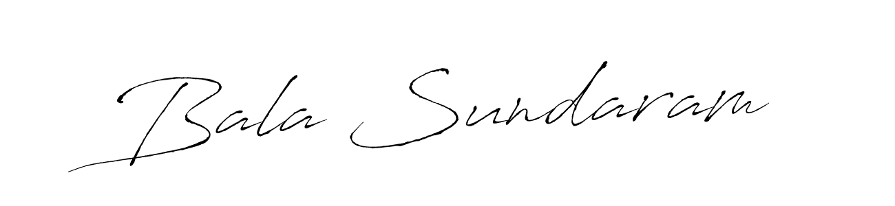 Make a short Bala Sundaram signature style. Manage your documents anywhere anytime using Antro_Vectra. Create and add eSignatures, submit forms, share and send files easily. Bala Sundaram signature style 6 images and pictures png
