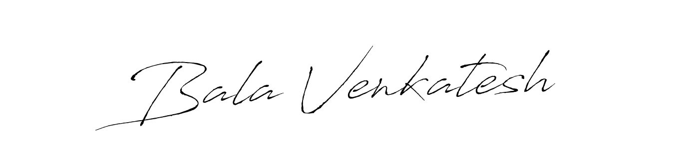 Bala Venkatesh stylish signature style. Best Handwritten Sign (Antro_Vectra) for my name. Handwritten Signature Collection Ideas for my name Bala Venkatesh. Bala Venkatesh signature style 6 images and pictures png