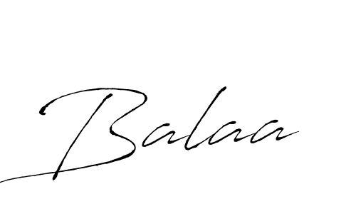 Make a beautiful signature design for name Balaa. With this signature (Antro_Vectra) style, you can create a handwritten signature for free. Balaa signature style 6 images and pictures png