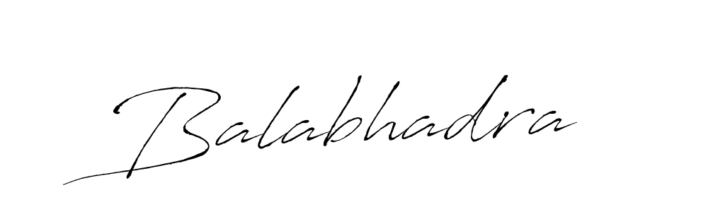 Design your own signature with our free online signature maker. With this signature software, you can create a handwritten (Antro_Vectra) signature for name Balabhadra. Balabhadra signature style 6 images and pictures png