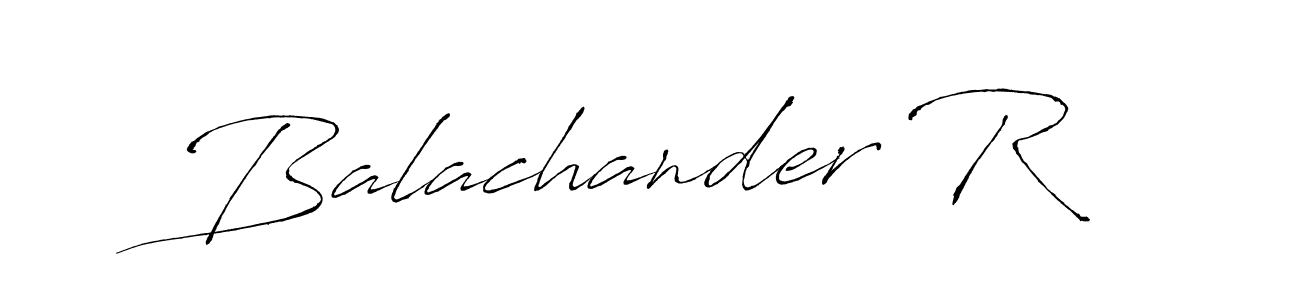 How to make Balachander R signature? Antro_Vectra is a professional autograph style. Create handwritten signature for Balachander R name. Balachander R signature style 6 images and pictures png