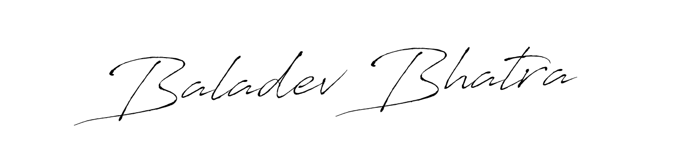 How to make Baladev Bhatra signature? Antro_Vectra is a professional autograph style. Create handwritten signature for Baladev Bhatra name. Baladev Bhatra signature style 6 images and pictures png