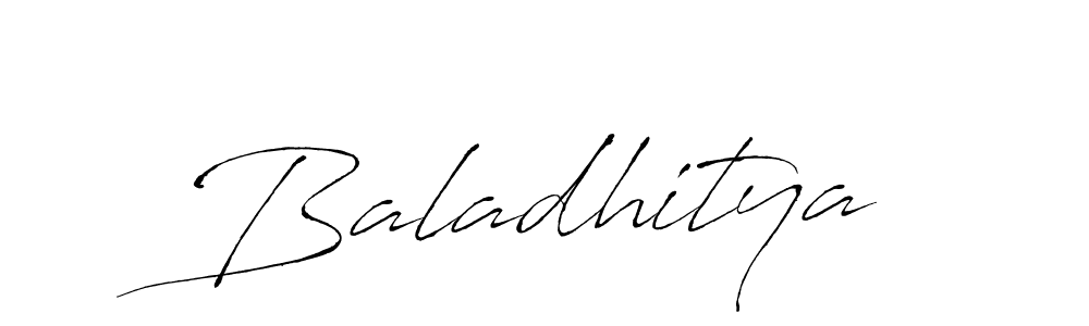 Baladhitya stylish signature style. Best Handwritten Sign (Antro_Vectra) for my name. Handwritten Signature Collection Ideas for my name Baladhitya. Baladhitya signature style 6 images and pictures png