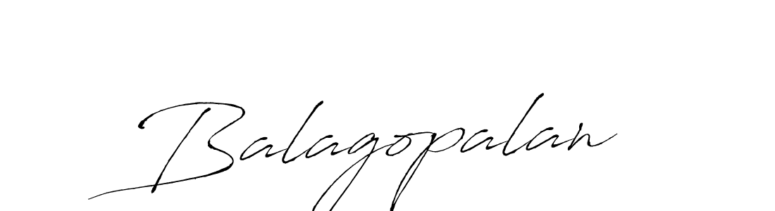 Design your own signature with our free online signature maker. With this signature software, you can create a handwritten (Antro_Vectra) signature for name Balagopalan. Balagopalan signature style 6 images and pictures png