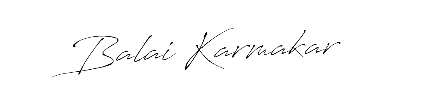 You should practise on your own different ways (Antro_Vectra) to write your name (Balai Karmakar) in signature. don't let someone else do it for you. Balai Karmakar signature style 6 images and pictures png