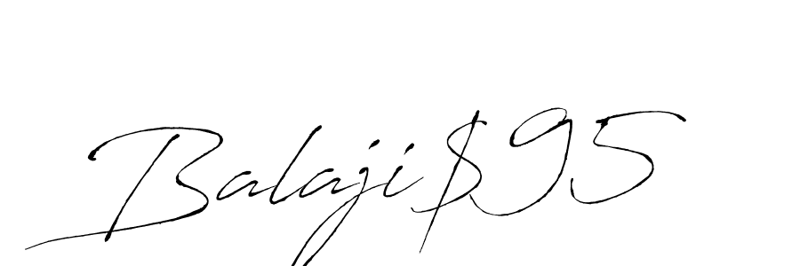 Similarly Antro_Vectra is the best handwritten signature design. Signature creator online .You can use it as an online autograph creator for name Balaji$95. Balaji$95 signature style 6 images and pictures png