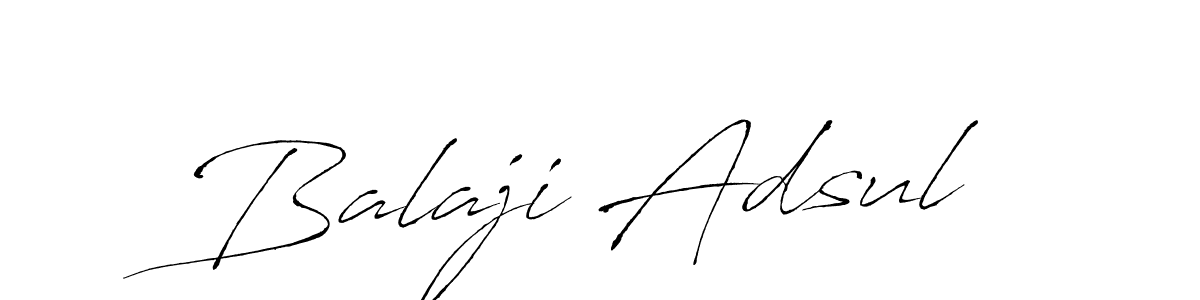 Create a beautiful signature design for name Balaji Adsul. With this signature (Antro_Vectra) fonts, you can make a handwritten signature for free. Balaji Adsul signature style 6 images and pictures png