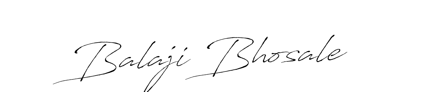 How to make Balaji Bhosale signature? Antro_Vectra is a professional autograph style. Create handwritten signature for Balaji Bhosale name. Balaji Bhosale signature style 6 images and pictures png