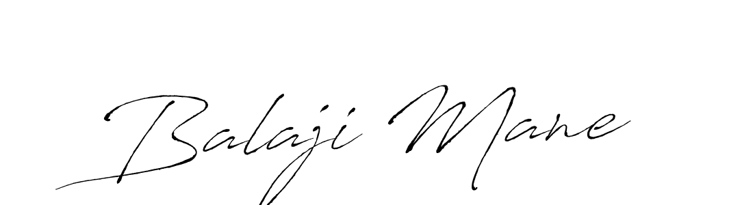 Design your own signature with our free online signature maker. With this signature software, you can create a handwritten (Antro_Vectra) signature for name Balaji Mane. Balaji Mane signature style 6 images and pictures png