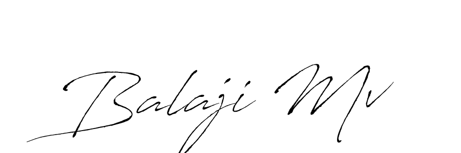 Also we have Balaji Mv name is the best signature style. Create professional handwritten signature collection using Antro_Vectra autograph style. Balaji Mv signature style 6 images and pictures png