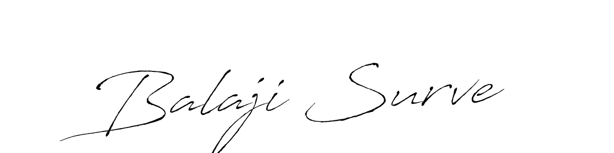 How to make Balaji Surve name signature. Use Antro_Vectra style for creating short signs online. This is the latest handwritten sign. Balaji Surve signature style 6 images and pictures png