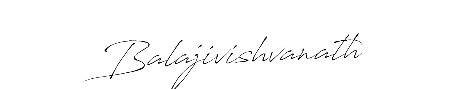 Antro_Vectra is a professional signature style that is perfect for those who want to add a touch of class to their signature. It is also a great choice for those who want to make their signature more unique. Get Balajivishvanath name to fancy signature for free. Balajivishvanath signature style 6 images and pictures png