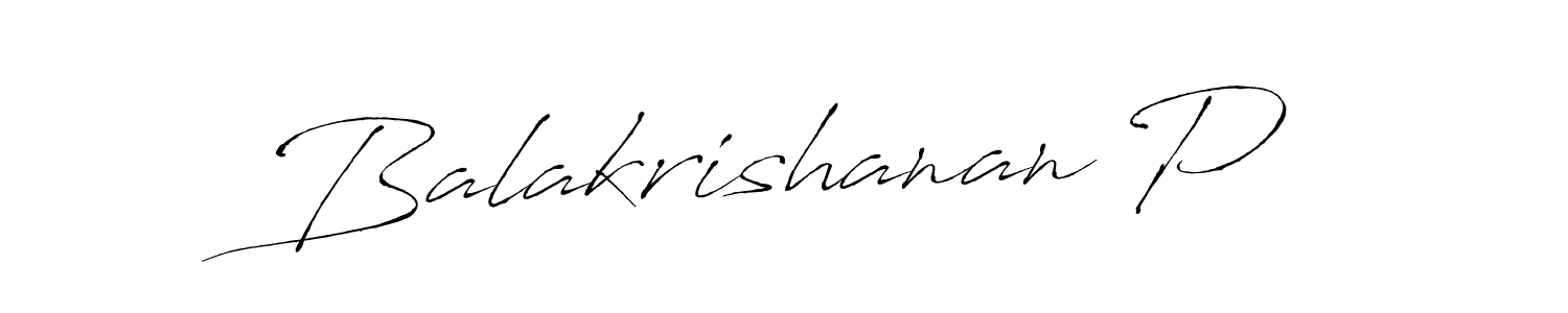 Similarly Antro_Vectra is the best handwritten signature design. Signature creator online .You can use it as an online autograph creator for name Balakrishanan P. Balakrishanan P signature style 6 images and pictures png