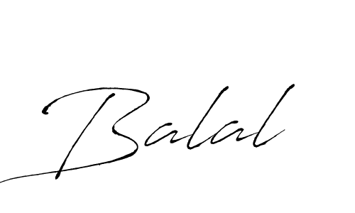 Make a beautiful signature design for name Balal. With this signature (Antro_Vectra) style, you can create a handwritten signature for free. Balal signature style 6 images and pictures png