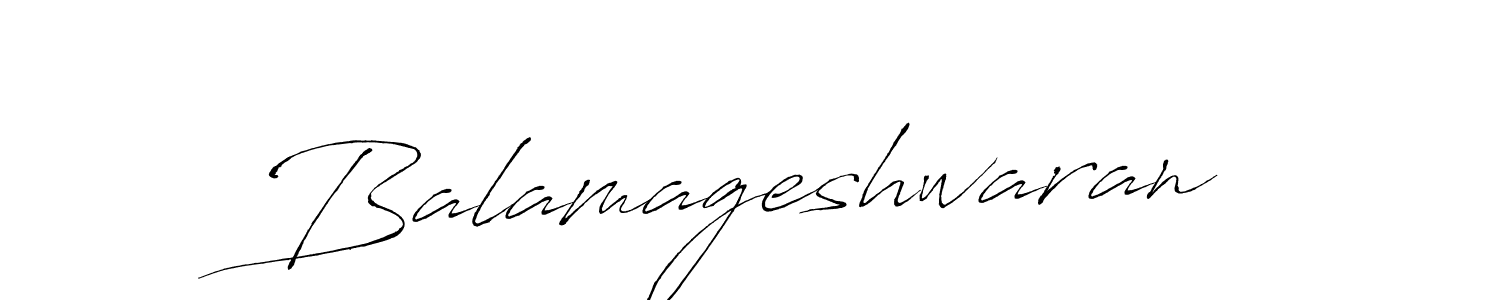 Create a beautiful signature design for name Balamageshwaran. With this signature (Antro_Vectra) fonts, you can make a handwritten signature for free. Balamageshwaran signature style 6 images and pictures png