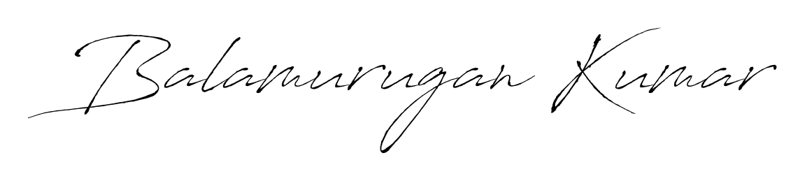 How to make Balamurugan Kumar signature? Antro_Vectra is a professional autograph style. Create handwritten signature for Balamurugan Kumar name. Balamurugan Kumar signature style 6 images and pictures png