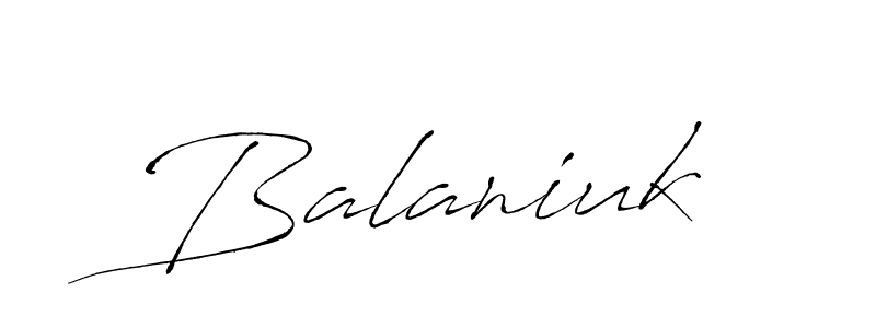 Here are the top 10 professional signature styles for the name Balaniuk. These are the best autograph styles you can use for your name. Balaniuk signature style 6 images and pictures png